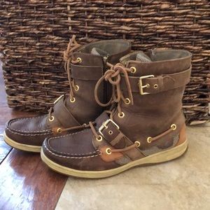 Sperry top sider booties